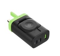 Compare Goui  Wall Charger 45W with Apple Watch Charger, Black at KSA Price