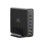 Compare Goui Desktop Charger 240W UK Cable, Black at KSA Price