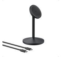 Compare Anker MagGo Qi2, 15W, Fast Wireless Charging Station 2 in 1 Stand, Black at KSA Price
