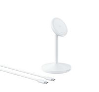 Compare Anker MagGo Qi2, 15W, Fast Wireless Charging Station 2 in 1 Stand, White at KSA Price