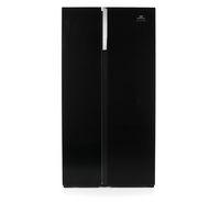 Compare ClassPro Side by side Refrigerator, 12.2Cu.ft, Freezer 6.6Cu.ft, Premium Black Glass Door, Inverter at KSA Price