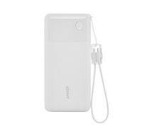 Anker Power Bank 20000mAh, 30W, attached USB-C Cable,…
