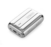 Compare ZENDURE Super Mini 20+ Credit Card Size Power Bank, 20,000mAh, Silver at KSA Price