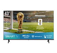 Compare Hisense, 43 inch, 2K FHD, Smart TV, HDMI 2, USB 2 at KSA Price