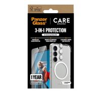 Compare CARE by PanzerGlass Flagship 3in1 Bundle for Samsung S25, Clear at KSA Price