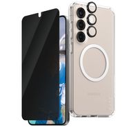 Compare CARE by PanzerGlass Flagship 3in1 Privacy Bundle for Samsung S25 Plus, Clear at KSA Price