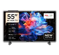 Compare TCL, 55 Inch, HDR 4K Samrt TV, HDMI 3, USB1, 60Hz at KSA Price
