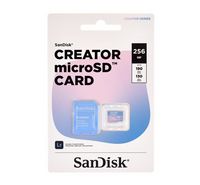 Compare SANDISK Creator microSD Card UHSI with Adapter 256GB at KSA Price