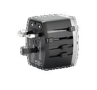Compare Baykron travel adapter 2 output QC and PD 20W,Black at KSA Price