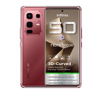 Compare Infinix Note 50s, 5G, 256 GB, Burgundy Red at KSA Price