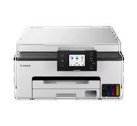 Compare Canon MAXIFY 3in1, WiFi, Ethernet, Print, Copy, Scan & Cloud, refillable ink tank, White at KSA Price