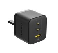 Compare Baseus Palm 65W Fast Charger, TypeC, 2 Ports, Black at KSA Price