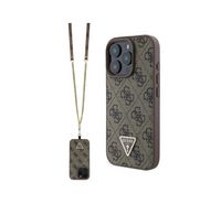 Compare Guess Case for iPhone 16 Pro Max With a Strap  Brown at KSA Price