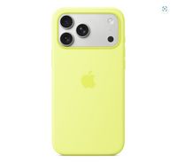 Compare iPhone 17 Pro Max Silicone Case with MagSafe – Neon Yellow at KSA Price