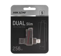 Compare HIKSEMI 256GB DUAL SLIM Mini Size, TypeC, USB 3.2, Gray at KSA Price