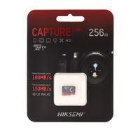 Compare HIKSEMI 256GB Capture TF Card, microSDXC, Up to 180MBs read speed, 150MBs write speed, V30, Red at KSA Price