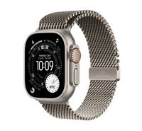 Compare Apple Watch Ultra 3&nbsp;GPS + Cellular&nbsp;49mm&nbsp;Natural Titanium Case with Titanium Milanese Loop Small at KSA Price