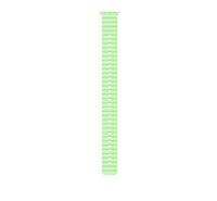 Compare Apple 49mm Neon Green Ocean&nbsp;Band Extension  Natural Titanium Finish at KSA Price