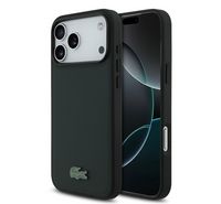 Compare LACOSTE  CASE IP 17 PRO MAX MAGSAFE ICONIC PETIT PIQUE PU LACQUER LOGO SINOPLE GREEN at KSA Price
