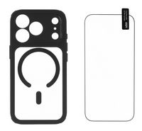Compare ESR Classic Hybrid Magnetic Case Camera Control +Protector Set  iPhone 17 Pro  Clear Black at KSA Price