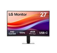 LG Curved Pc Monitor, 27 Inch FHD, Stand…