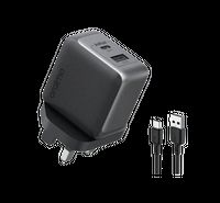 Compare ORAIMO PowerGaN 33 Pro 33W GaN Wall Charger Black at KSA Price