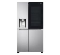 Compare LG, SBS Refrigerator 14.5Cu.ft, Freezer 7.2Cu.ft, InstaView,Water Dispenser, Noble Steel at KSA Price