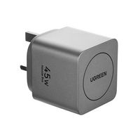 Compare UGREEN 45W GaN Fast Charger with Retractable Type C CableGray at KSA Price