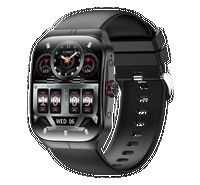 Compare iOsuite Curved Glass Smart Watch, 49MM, Black at KSA Price