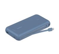 Compare BELKIN Power Bank With Integerated Cable, 20000 mAh, Blue at KSA Price