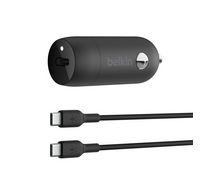 Compare BELKIN Car Charger, 30W, Type C with Type C CABLE 1M Included, Black at KSA Price