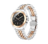 iOsuite Elegant Smart Watch, 30MM, Gold Case with…