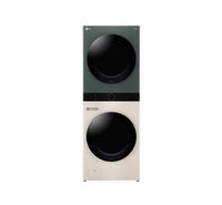 Compare LG, Front Load WashTower 25kg Washer, 20kg Dryer, Central Control, Nature Beige Green at KSA Price