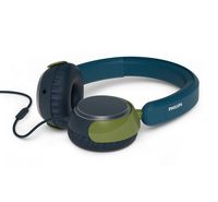 Philips Kids Wired on Ear Headphones, Chrystal…