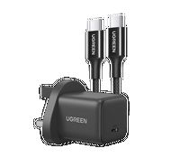Compare Ugreen Wall Charger USBC Port, 30W, Black at KSA Price