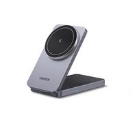Compare Ugreen Magnetic Wireless Charger 2in1  Gray at KSA Price