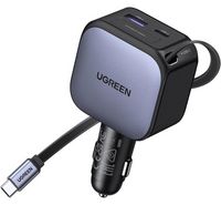 UGREEN 90W Fast Car Charger with Retractable…