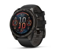 Compare GARMIN FENIX 8, 47MM, Sapphire Carbon Gray DLC Titanium with Black at KSA Price