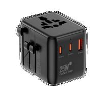 Compare MYCANDY ITCD125 INTERNATIONAL TRAVEL ADAPTER 25W BLACK at KSA Price