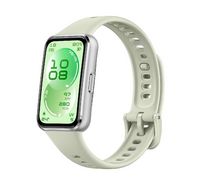 Compare HUAWEI Band 11, 42MM, Green Silver Aluminum Alloy Case Green Fluor Elastomer Strap at KSA Price