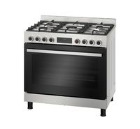 Bosch Series 8, Gas Cooker, 90x60 cm, 5…