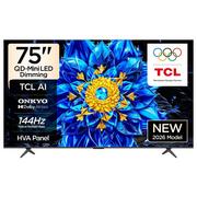 Compare TCL, 75 Inch, QLED, AIPQ Pro, Smart TV, HDMI 3, USB1 at KSA Price