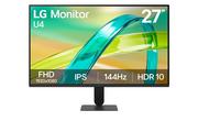 Compare LG 27” FHD Monitor 1920x1080 IPS 144Hz HDR10, Black at KSA Price
