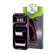 Bmask iPhone 18 Pro max Bumper, Dark Cherry