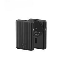 MOOGMAX, Magnetic Wireless Power Bank, 10000mAh, Black