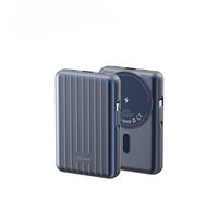 MOOGMAX, Magnetic Wireless Power Bank, 10000mAh, Blue
