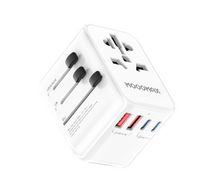 MOOGMAX, Universal Travel Adapter, 100W, White