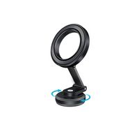 Compare Promate Car Phone Mount, MagGrip UltraCompact Foldable Mount Holder with 360 Degree CradleFree Design, N52 Powerful Magnet and SlipProof Surface, MagHoopHG at KSA Price