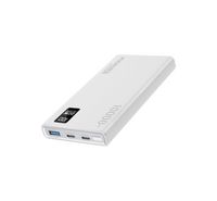 Compare Promate 10K Slim Power Bank 20W USBC IO, QC3.0, LCD Screen, Bolt10PD at KSA Price