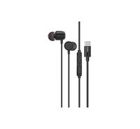 Compare Promate High Fidelity InEar Wired Stereo USBC Earphone with ENC Mic, Inline Controls, Durable Metal Housing for CrystalClear Calls, 1.2m TPE Cable and Universal Compatibility, SilkenENC at KSA Price